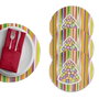 Hermia Pack de 4 Salvamanteles Multicolor de 37 cm